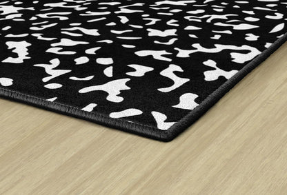 Flagship Carpets Composition Notebook Educational Area Rug for Kids Room Seating Décor, Children's Classroom, Play Carpet for Teaching and Playroom, 7'6" x 12'