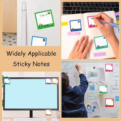 Dumpster Fire Sticky Notes 9 Pack, Funny Dumpster Fire Notepads for Work Stress Relief, Cute Self-Stick Memo Note Pads for Office, Humorous Gifts for Coworkers Students School Office Supplies 3×3 Inch
