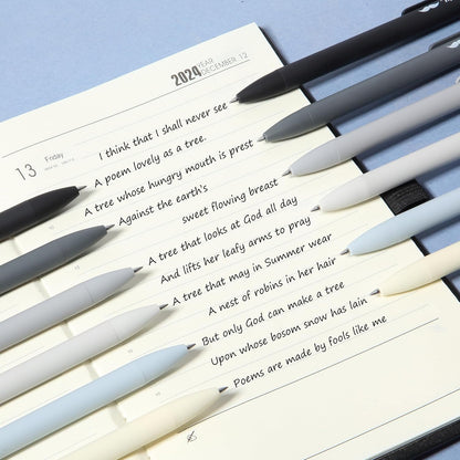 Mr. Pen- Retractable Gel Pens, 12 Pack, Colorful Ink, Fine Point 0.7mm, Fast Dry, Smooth Writing, Cute Pens for Drawing, Writing Planner and School Supplies