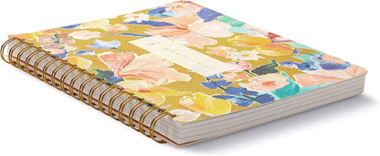 Compendium Spiral Notebook – Expect the Best Things to Happen Today – A Designer Spiral Notebook with 192 Lined Pages, College Ruled, 7.0" W x 9.25" H