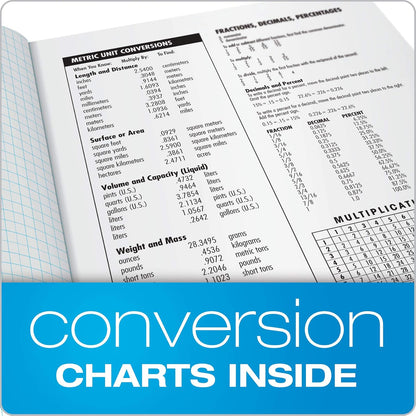 Oxford Composition Notebooks, Graph Ruled Paper, 9-3/4" x 7-1/2", Black Marble Covers, 80 Sheets, 12 per Pack (63786)