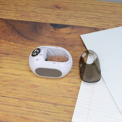 Westcott iPoint Dash Battery Pencil Sharpener, White
