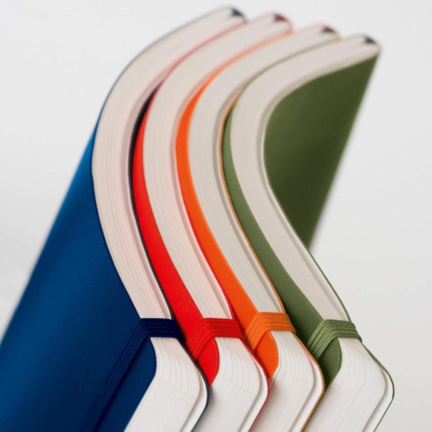 LEUCHTTURM1917 - Notebook Softcover Paperback B6+ - 123 Numbered Pages for Writing and Journaling (Ruled, Rising Sun)