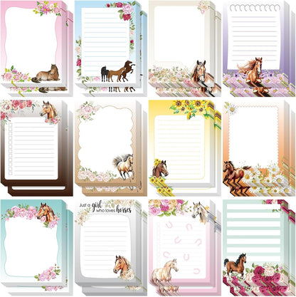 Gilprop 24 Pack Cat Sticky Notes Gift 3x4 Inch Cute Self Stick Notepads Adhesive Cartoon Cat Memo Pad Fun Kawaii Animal Sticky Notes for Teacher Women Valentines Office Home Christmas Pet Lover Gift