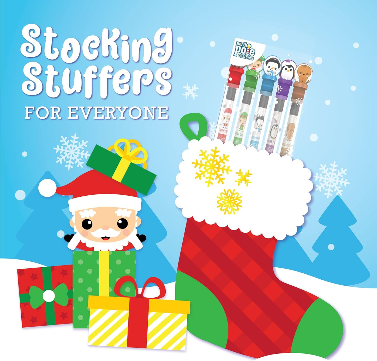 Spring Smencils - HB #2 Scented Pencils, 5 Count, Gifts for Kids, School Supplies, Classroom Rewards, Easter basket stuffers