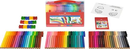 Faber-Castell 155560 Felt-Tip Pen Connector in Case 60 Pieces