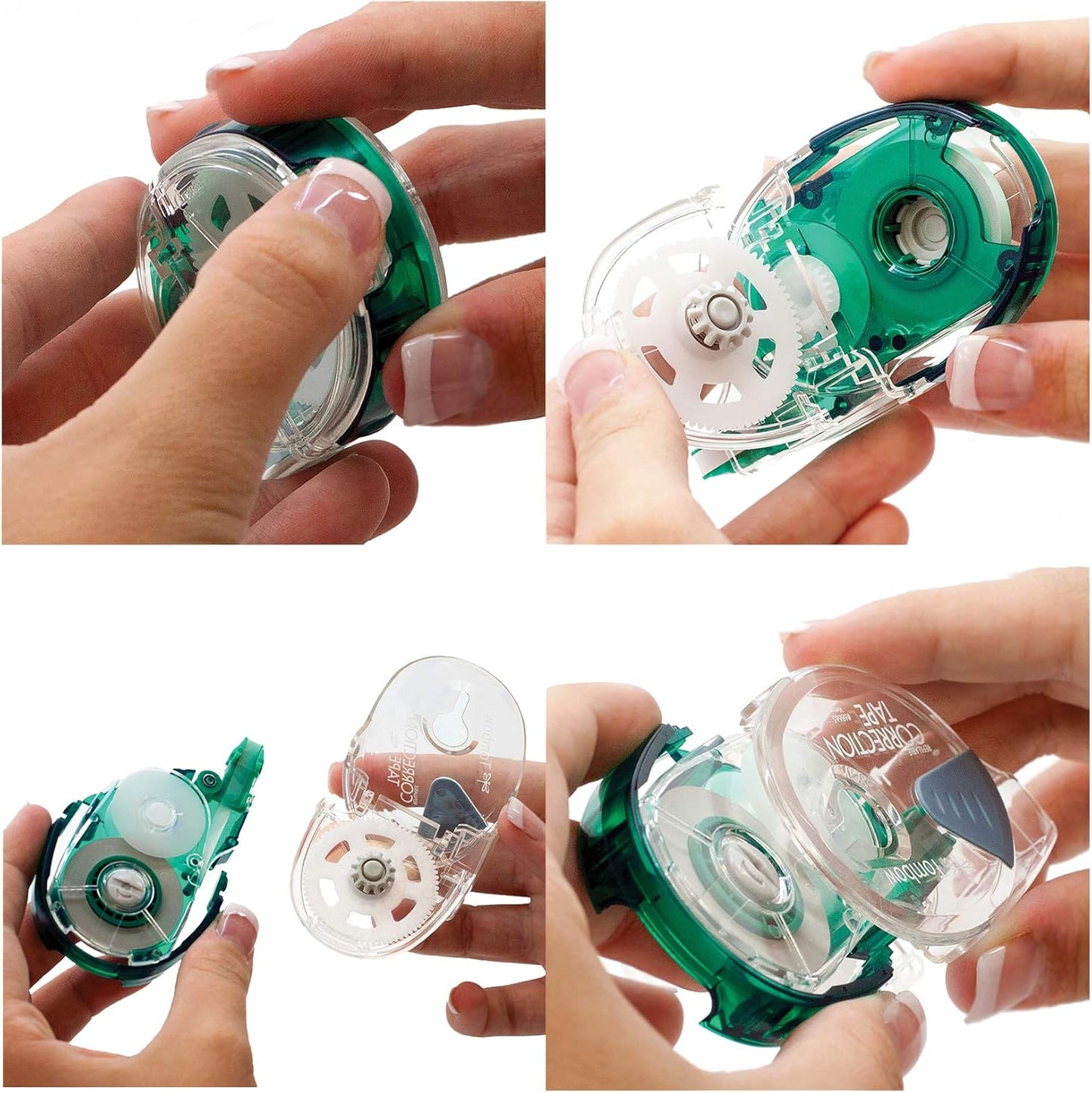 Tombow 68666 Mono Refillable Correction Tape Refill, 1-Pack , White