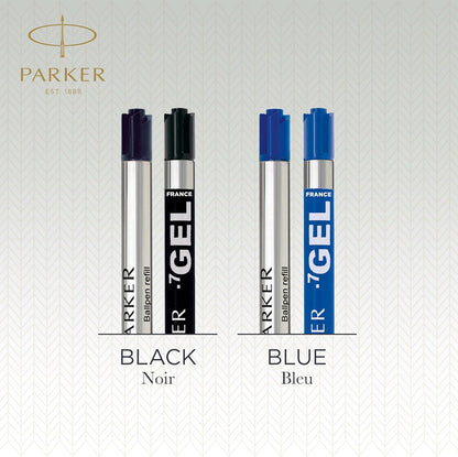 Parker Jotter London Ballpoint and Gel Pen Refill Discovery Pack: 3 Quinkflow Refills for Ballpoint Pens & 3 Quink Gel Refills