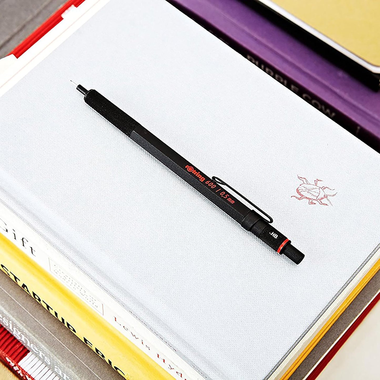 Rotring 600 Mechanical Pencil, 0.5 mm, Black - Perfect for Writing, Drafting, Engineering, Architecture Professionals
