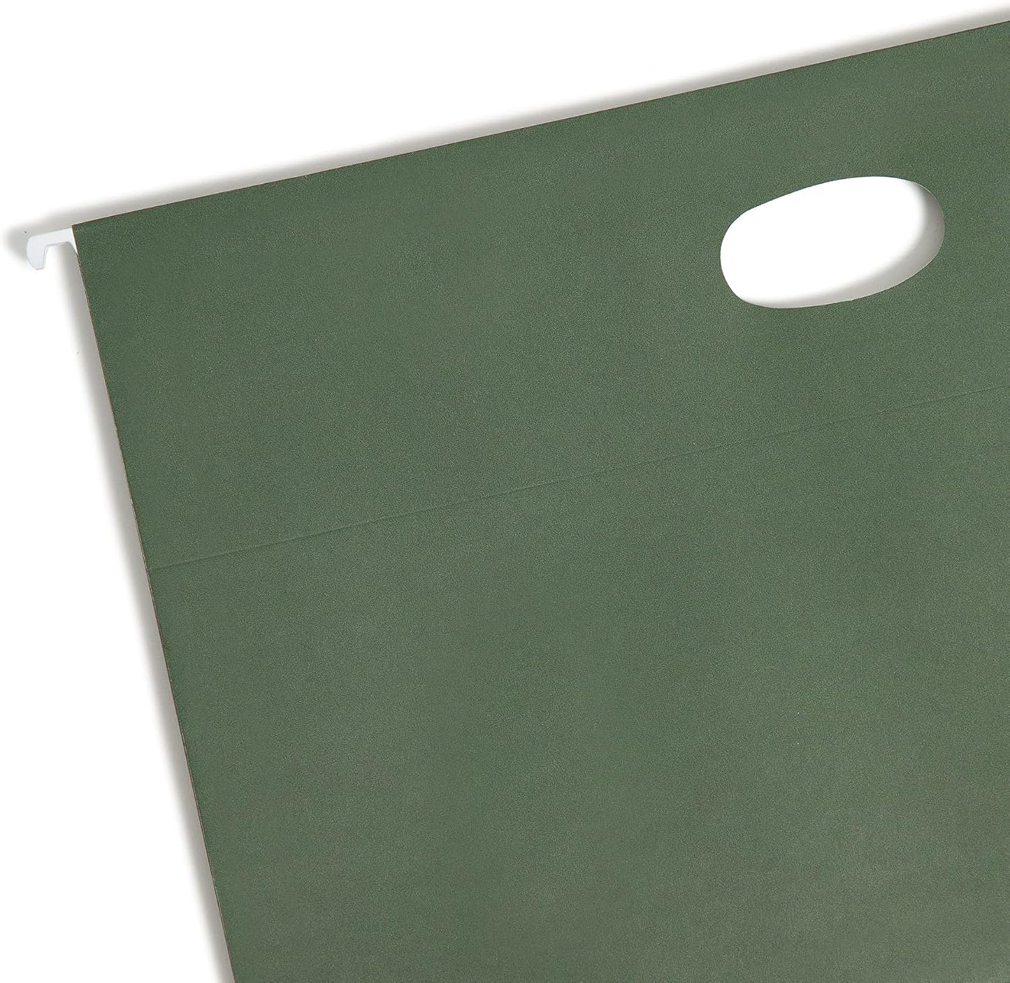 Smead Hanging File Pocket with Full-Height Gusset, 3-1/2" Expansion, Letter Size, Standard Green, 10 per Box (64220)