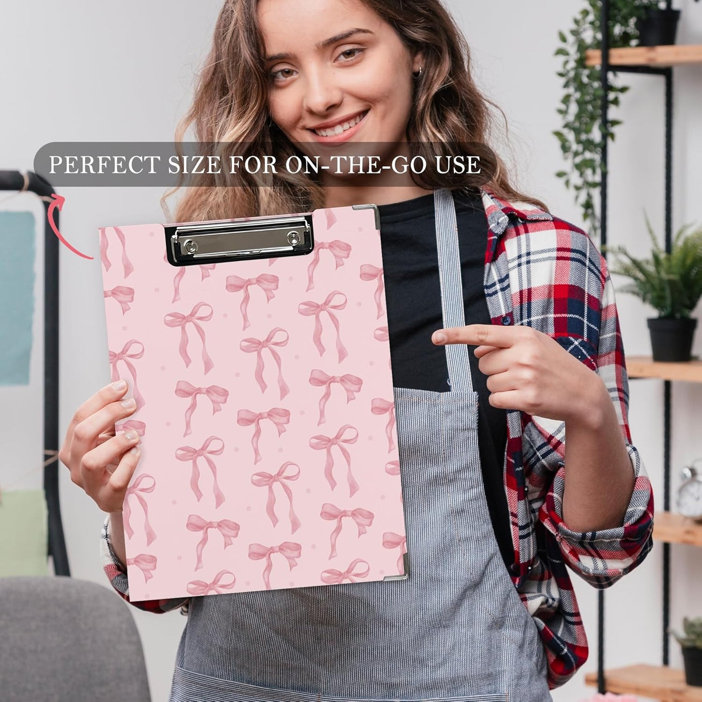 Trendy Black Leopard Print Clipboard Folio with Storage for Office Classroom, Preppy Dark Cheetah Print Padfolio with Metal Clip for Nurses Teachers Students Women Men, 12.4x9.25 in