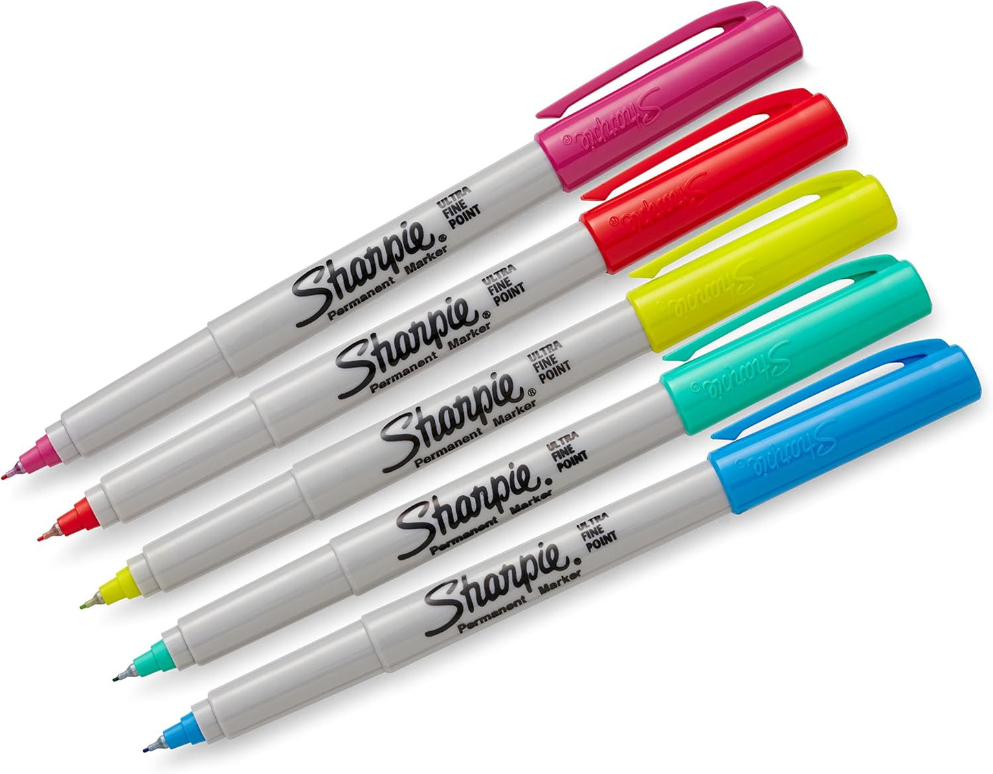 Sharpie 37600PP Permanent Markers, Ultra Fine Point, Classic Colors, 8 Count