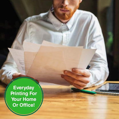 PrintWorks 100% Recycled Printer Paper 8.5" x 11" White - 20 lb Copy & Multipurpose Computer Paper - 3 Packs, 1200 Sheets - Made in the USA - 92 Bright - Printer & Copier Compatible (00018-3)