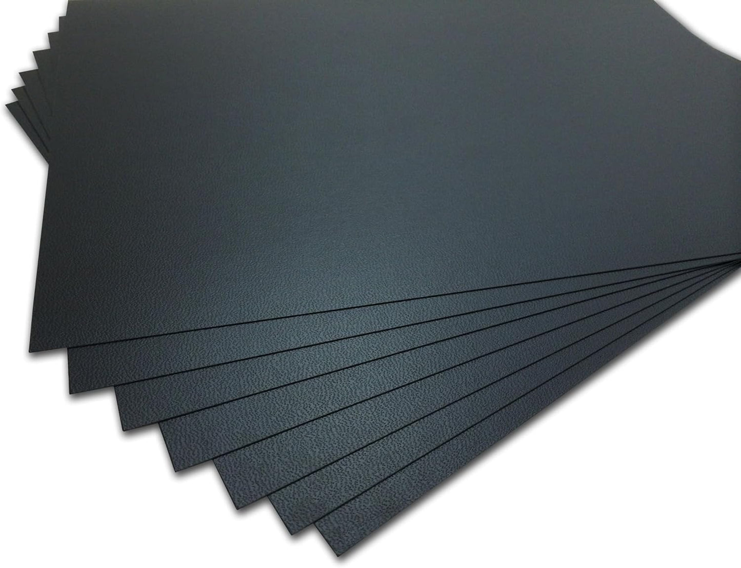 Vinyl Composition Leatherette Binding Covers - Black 17pt, High Quality, 100pk (8.5"x11")