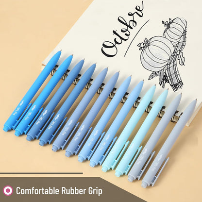 Mr. Pen- Retractable Gel Pens, 12 Pack, Colorful Ink, Fine Point 0.7mm, Fast Dry, Smooth Writing, Cute Pens for Drawing, Writing Planner and School Supplies