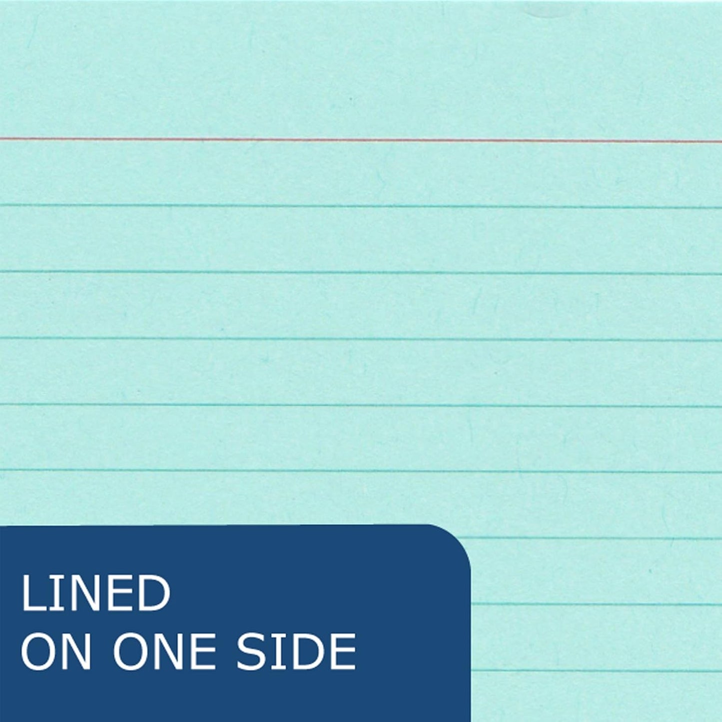 Roaring Spring Mini Index Cards 3"x2.5", 200 Count, 100# White Single Sided Ruled Paper, In Convent Tray Holder, Blank on Back (Pack of 1)