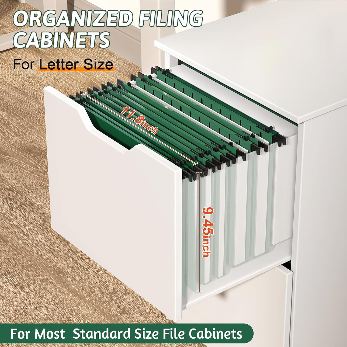 Plastic Extra Capacity Hanging File Folder Letter Size,12 Pack Reinforced Expandable Hanging Folders,Heavy Duty 2 Inch Expansion,Adjustable Tabs,Hanging Organizer Designed for Bulky Files(Gray)