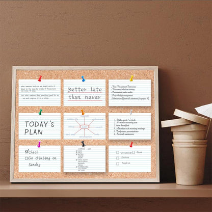White Index Cards 5x7 Ruled, 50 Pcs File Note Cards, Lined Index Cards, Study Cards, Flashcards for Studying, Notecards for Studying, Note Taking and To Do List