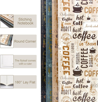 Composition Notebooks Soft Cover 8 Packs A5, College Ruled Lined Paper, 5×8.25 Inches, 96 Pages/48 Sheets Bulk Journal for School, Work, Travel, Office, Business Journaling Writing (Elegant Solid Color)