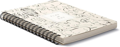Compendium Spiral Notebook – Expect the Best Things to Happen Today – A Designer Spiral Notebook with 192 Lined Pages, College Ruled, 7.0" W x 9.25" H