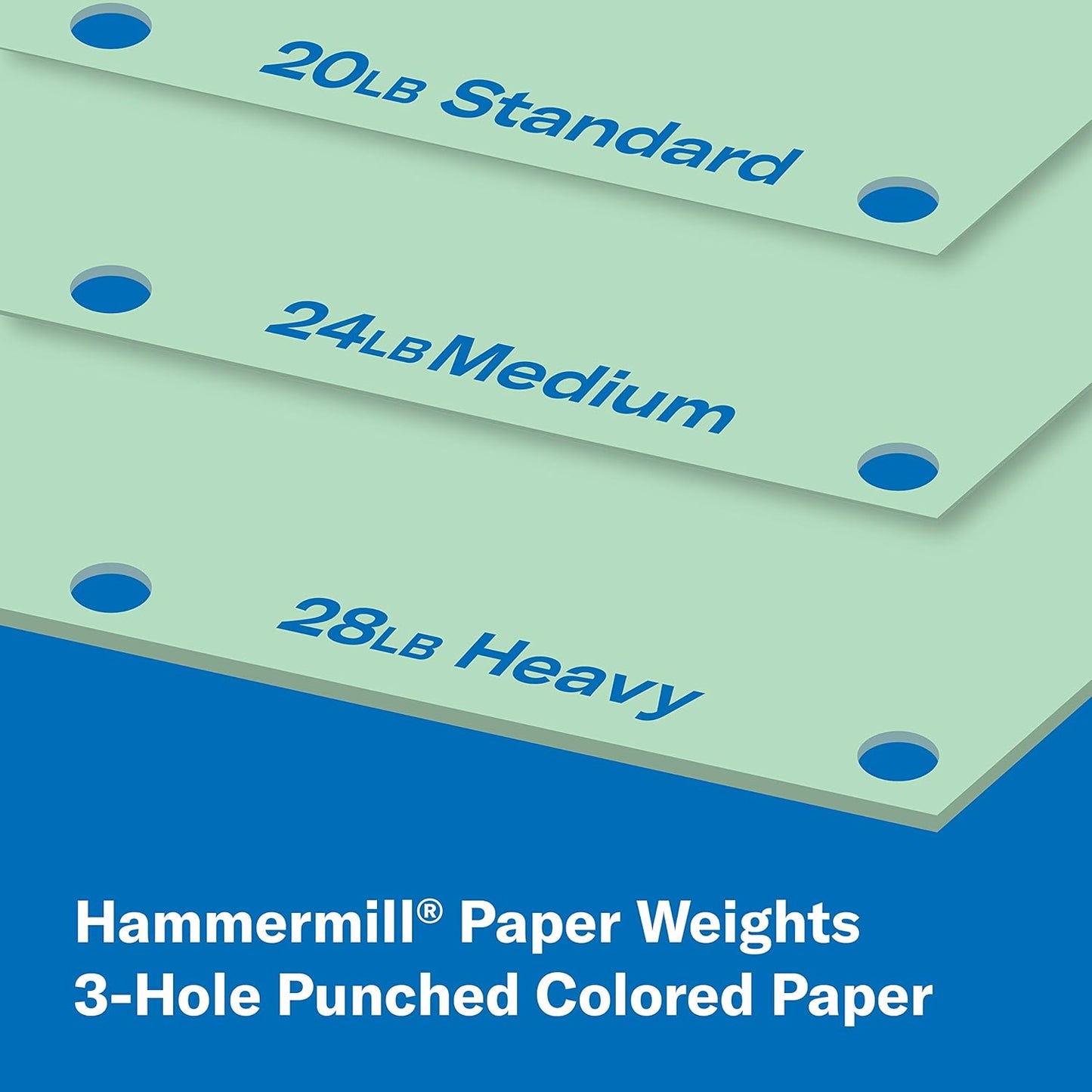 Hammermill Colored Paper, 20lb Pink Printer Paper, 8-1/2 x 11- 1 Ream (500 Sheets) - Made in the USA, Pastel Paper, 103382R