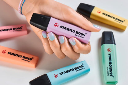 STABILO Highlighter BOSS ORIGINAL - Pack of 4 - Green
