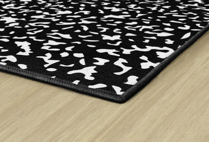 Flagship Carpets Composition Notebook Educational Area Rug for Kids Room Seating Décor, Children's Classroom, Play Carpet for Teaching and Playroom, 7'6" x 12'