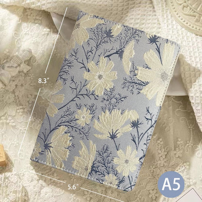 ipoul Flower Notebook, A5, 6x8, Hardcover, Lay Flat, Lined Paper, Journal for Women, Writing Notebook, Pretty, Hibiscus, Pink, Birthday Gifts for Women, Wedding Shower Gifts, Mothers Day Gift