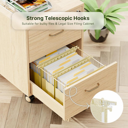 XINGIA Wheat Straw Reinforced Hanging File Folders Legal Size,4 Inch Expansion File Organizer,6 Pack Extra Capacity File Cabinet Folders for Bulky Files,Medical Charts,Filing Folders Hanging with Tabs