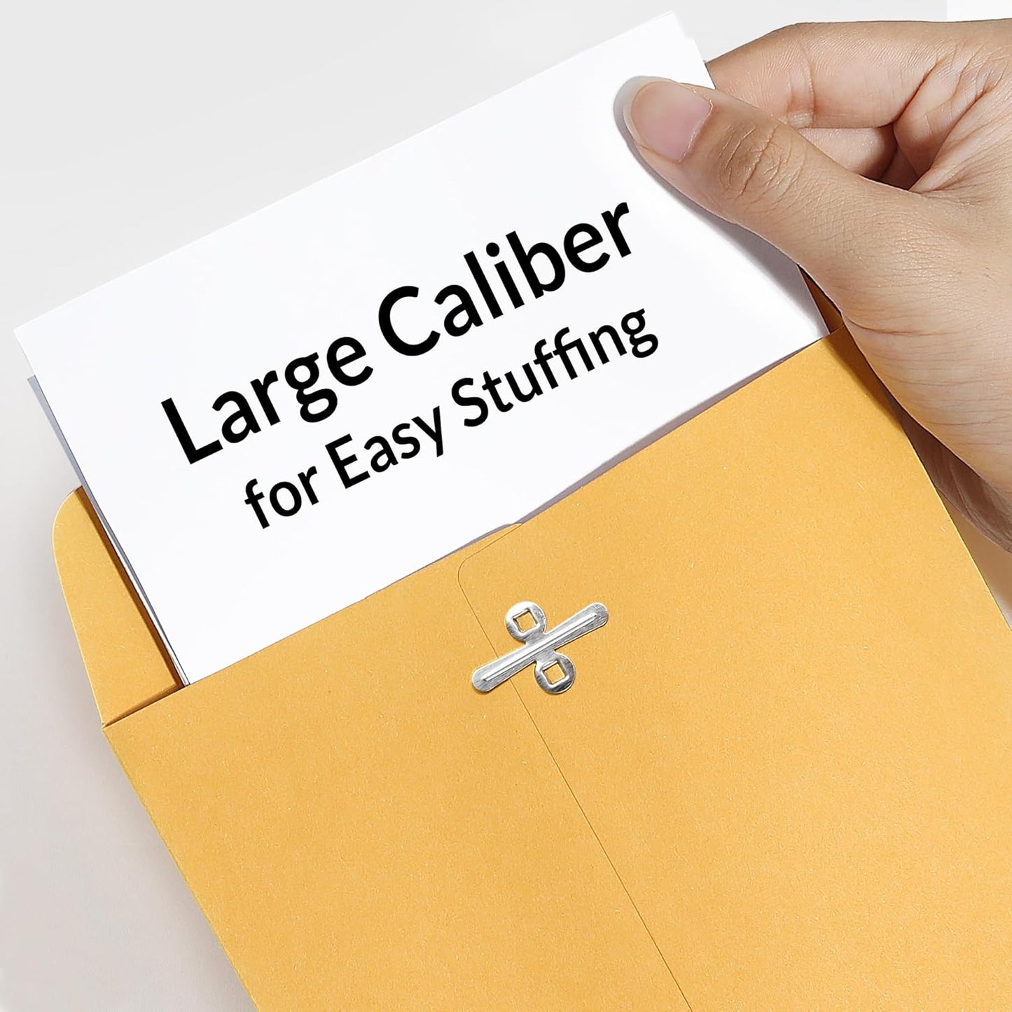 SUNEE Envelops, 9"x12" Brown Kraft Envelopes with Clasp Closure, 28-lb Paper Mailing Envelopes, 100 Count, Great for Filing, Storing or Mailing Documents