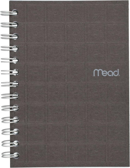 Mead Spiral Memo Notebook, 8 Pack, Pocket Notebook, College Ruled Paper, 3" x 5", 60 Sheets per Notebook, Assorted Colors (73605)