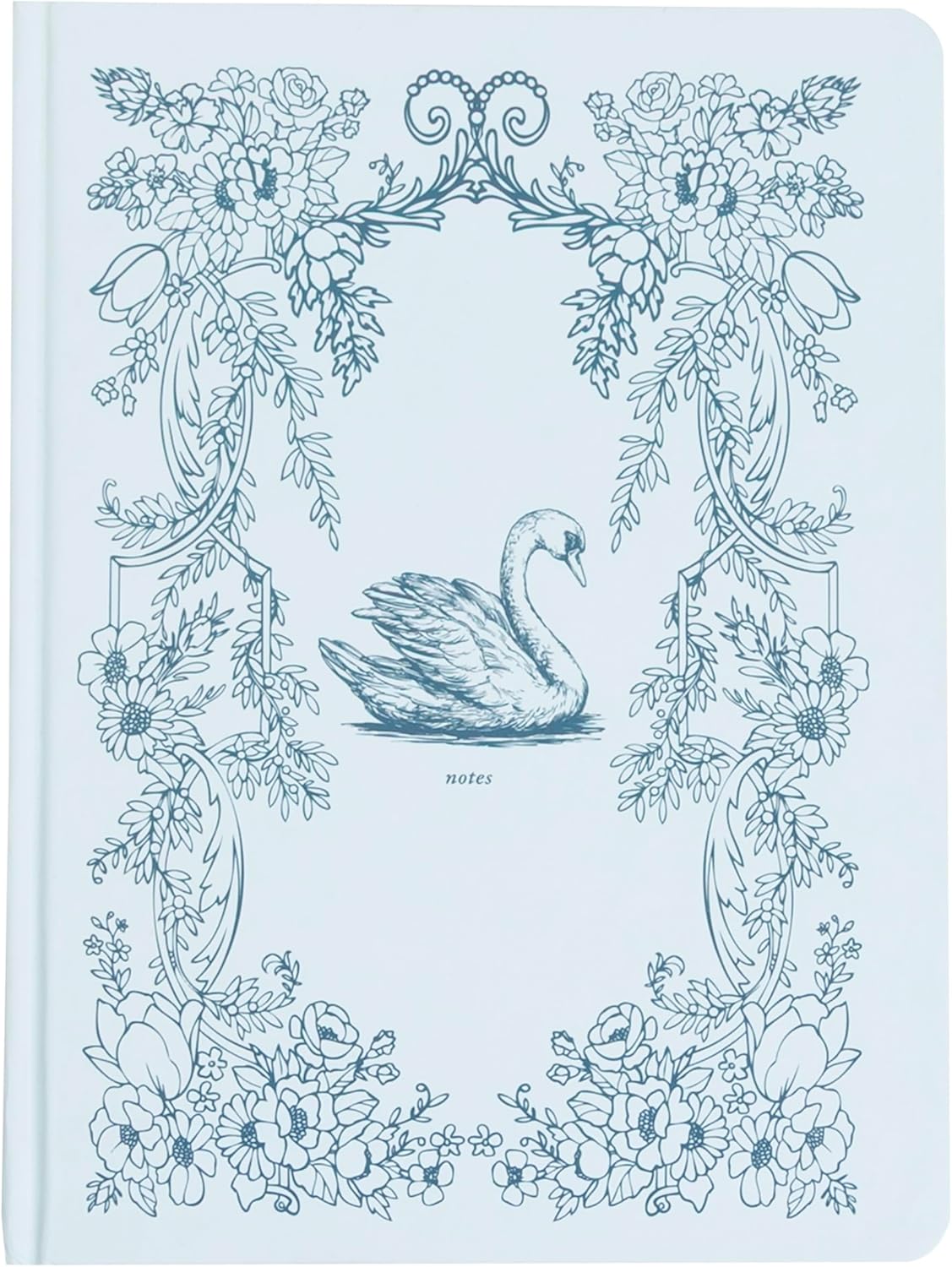 Pearhead Blue Matchbook Hardcover Journal, 6x8 College-Ruled Lined Notebook, 200 Pages, Trendy Writing Journal for Work, School & Everyday Notes