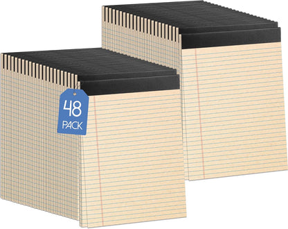 Note Pads 4x6, 36 Pack Small NotePads, Server Pads, Scratch Pads 4x6, Memo Pads White Paper, 50 Sheets per Blank Note Pads 4 x 6, Mini Writing Pads Pocket Notepads for Office School Home Supplies