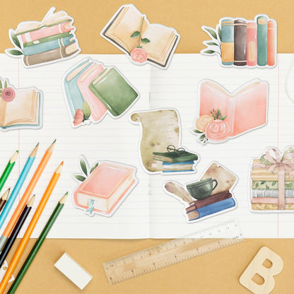 Xqumoi 30 Pack Teacher Sticky Notes - Funny Coffee Cup Self Sticky Notepads Writing Memo Pads for Teacher Appreciation Back to School Office Supplies Coffee Lover Gift Party Favors Goodies Bag Fillers