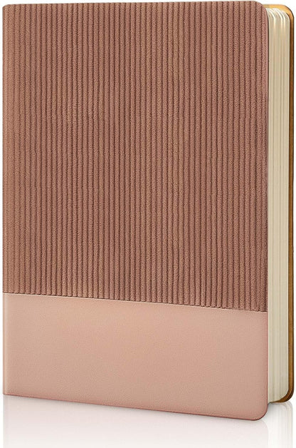 Lined Journal Notebook for Work College Ruled Note Book 5.79"x8.27"A5 PU Leather Daily Journaling 216 Pages for Women Men Writing Home School Supplies Business (Dark Green)