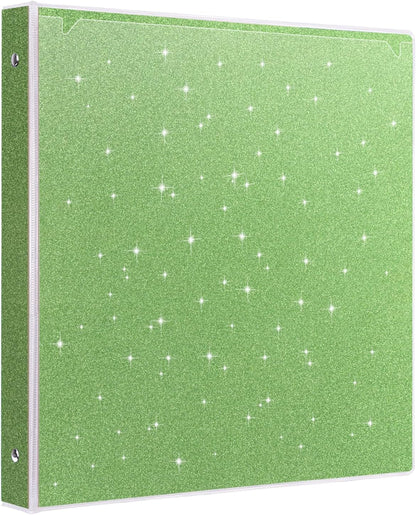 EYROZILL 3 Ring Binders 1 Inch Round Rings Binder Gold Binder Holds 8.5" x 11" Letter Size 300 Sheets, Waterproof, Gold