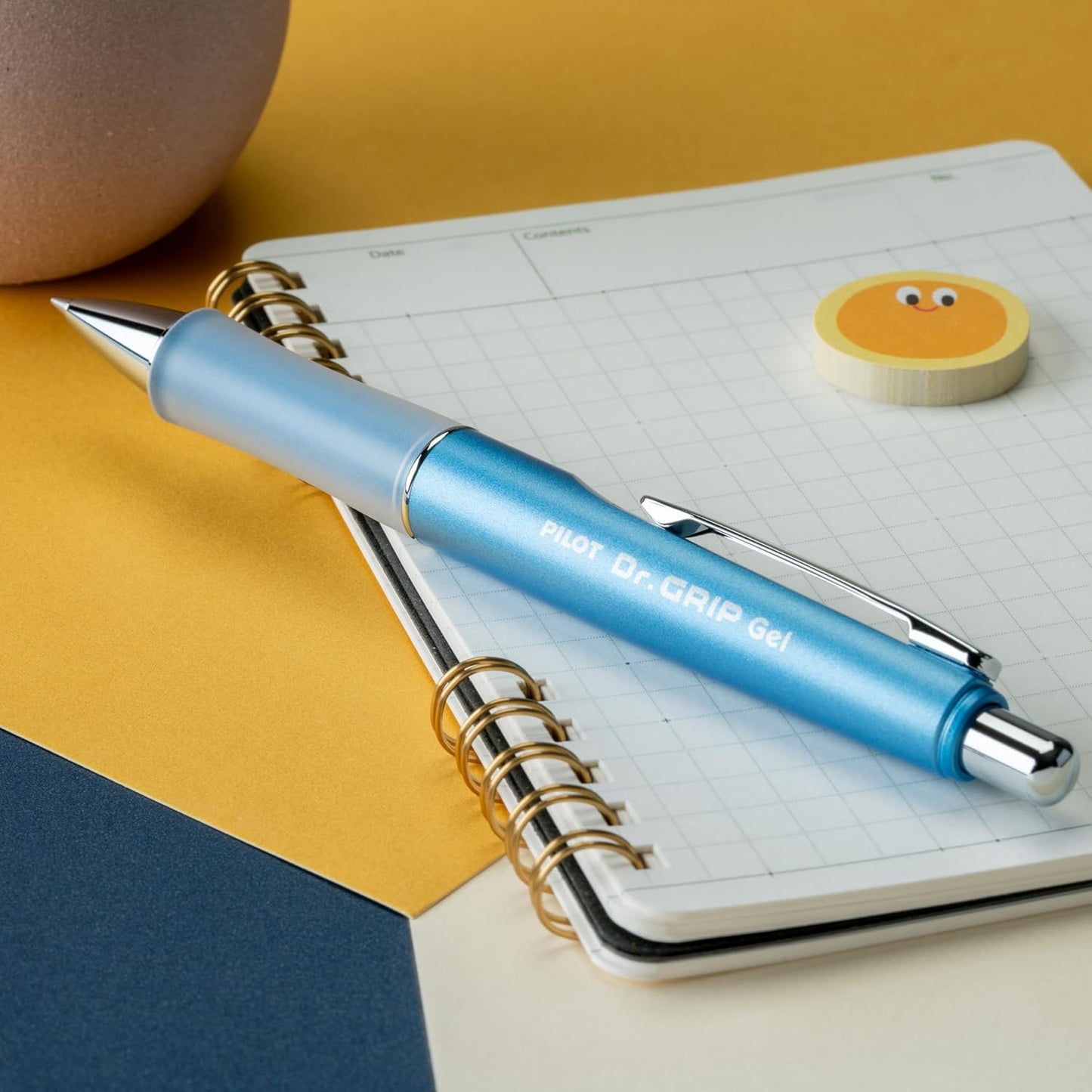 PILOT Dr. Grip Limited Refillable & Retractable Gel Pen, Fine Point, Black, Single Pen - Ideal for School, Journaling & Office Writing