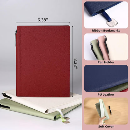 Lined Journal Notebook for Women A5 Softcover Journals for Writing 160 Pages Daily Journaling College Ruled Notebooks for Work School Note Taking, Business 6.38'' X 8.28''
