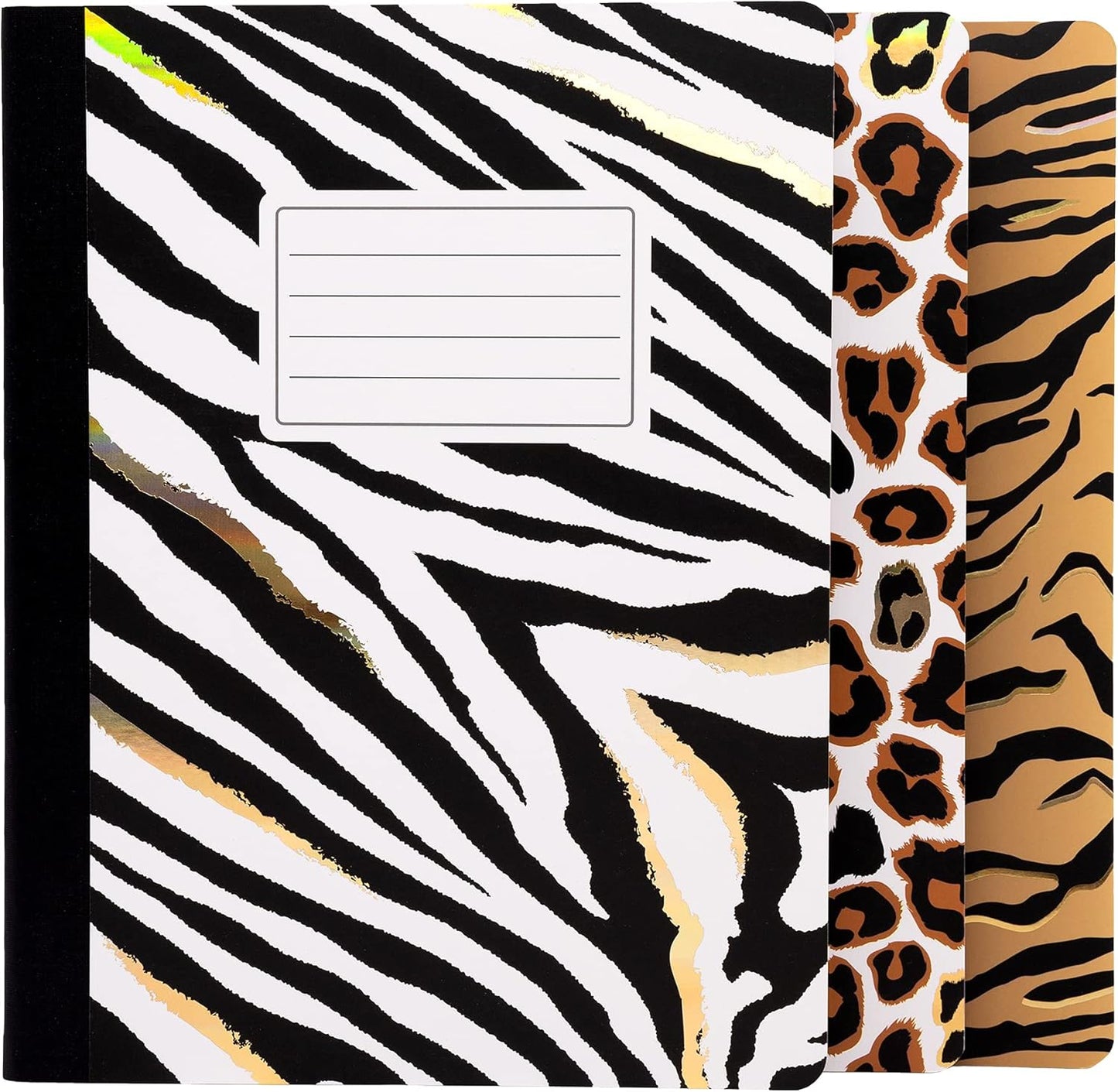 Pukka Pad, Composition Notebooks - 3 Pack of Journals Featuring 140 Pages of College Ruled 80GSM Paper with Sturdy Cover Stock - 9.75 x 7.5in - Bloom