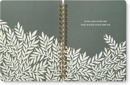 Compendium Spiral Notebook – Expect the Best Things to Happen Today – A Designer Spiral Notebook with 192 Lined Pages, College Ruled, 7.0" W x 9.25" H