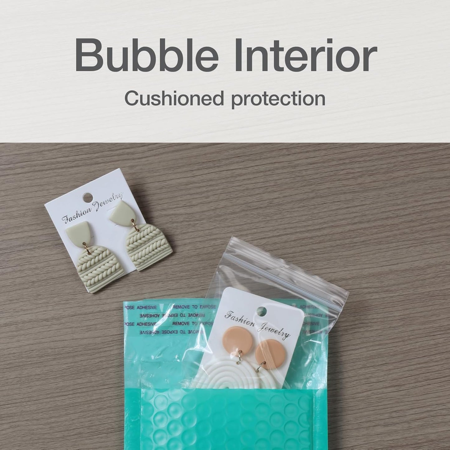 Quality Park Bubble Mailers, 6 x 9 Inch, White Poly Mailers, Padded Envelopes, Shipping Envelopes, Water Resistant, Self Seal, 50 Per Box (QUA85856), Plastic