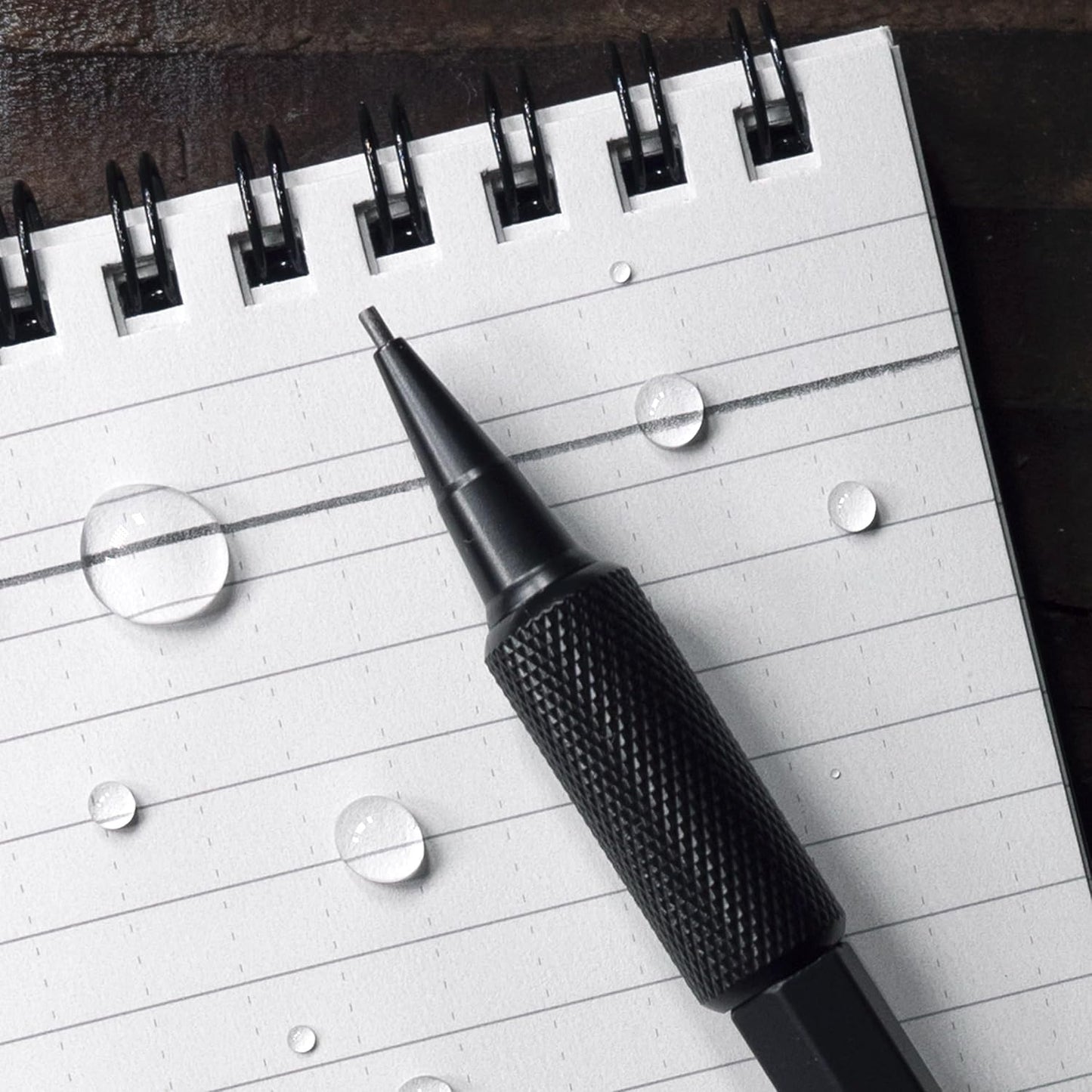 Rite in the Rain Weatherproof Mechanical Pencil, Orange Barrel, 1.3mm Black Lead (No. OR13)