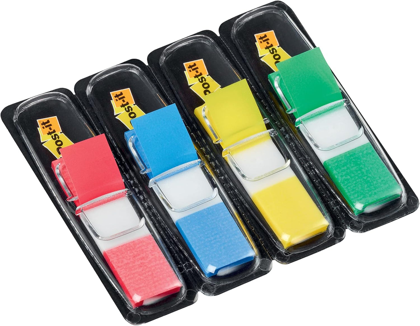 Post-It 686-PLOY Index Strong Filing Tabs, Pink, Green, Orange, Yellow, 51 x 38 mm (6 of Each Colour)