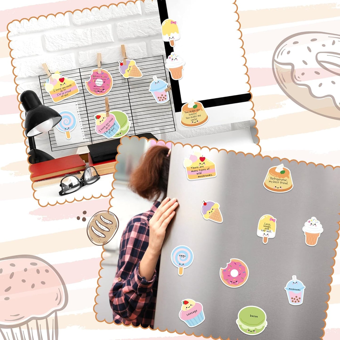 Xqumoi 30 Pack Teacher Sticky Notes - Funny Coffee Cup Self Sticky Notepads Writing Memo Pads for Teacher Appreciation Back to School Office Supplies Coffee Lover Gift Party Favors Goodies Bag Fillers