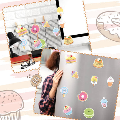 Xqumoi 30 Pack Teacher Sticky Notes - Funny Coffee Cup Self Sticky Notepads Writing Memo Pads for Teacher Appreciation Back to School Office Supplies Coffee Lover Gift Party Favors Goodies Bag Fillers