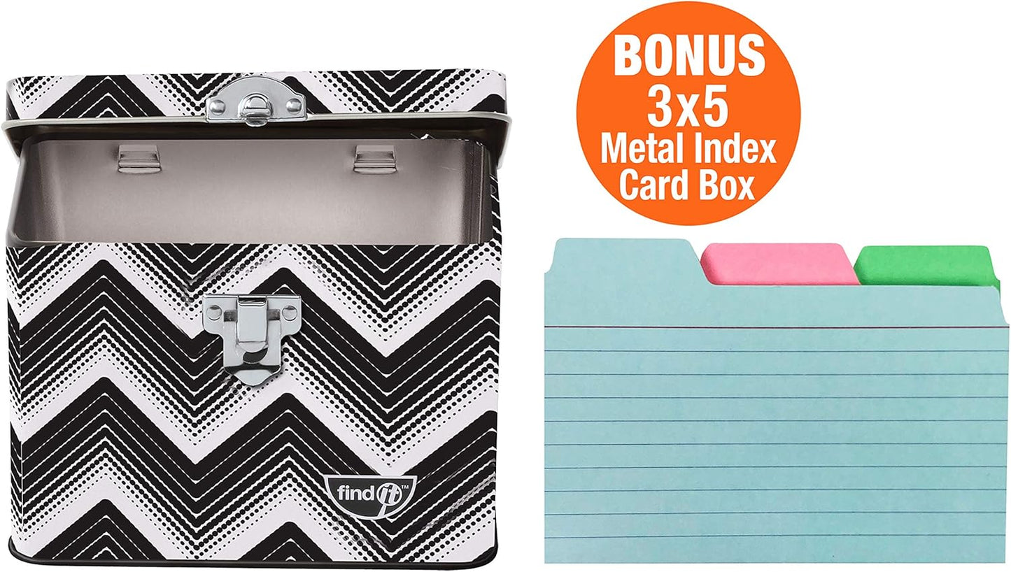 Find It Tabbed Index Cards, 4 x 6 Inches, Assorted Colors, 48-Pack (FT07218)