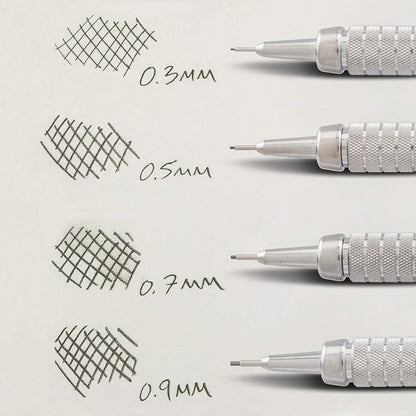 Pentel GraphGear 500 Mechanical Drafting Pencil, (0.5mm), Fine Line, Refill Lead and Mini Eraser (PG525LEBP)
