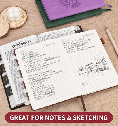 Lined Journal Notebook for Women Men, A5 Hardcover Leather Journals for Writing, 200 Pages Thick Paper, Daily Journal Notebook for Work, School, Note Taking, Business, Travel, College Ruled