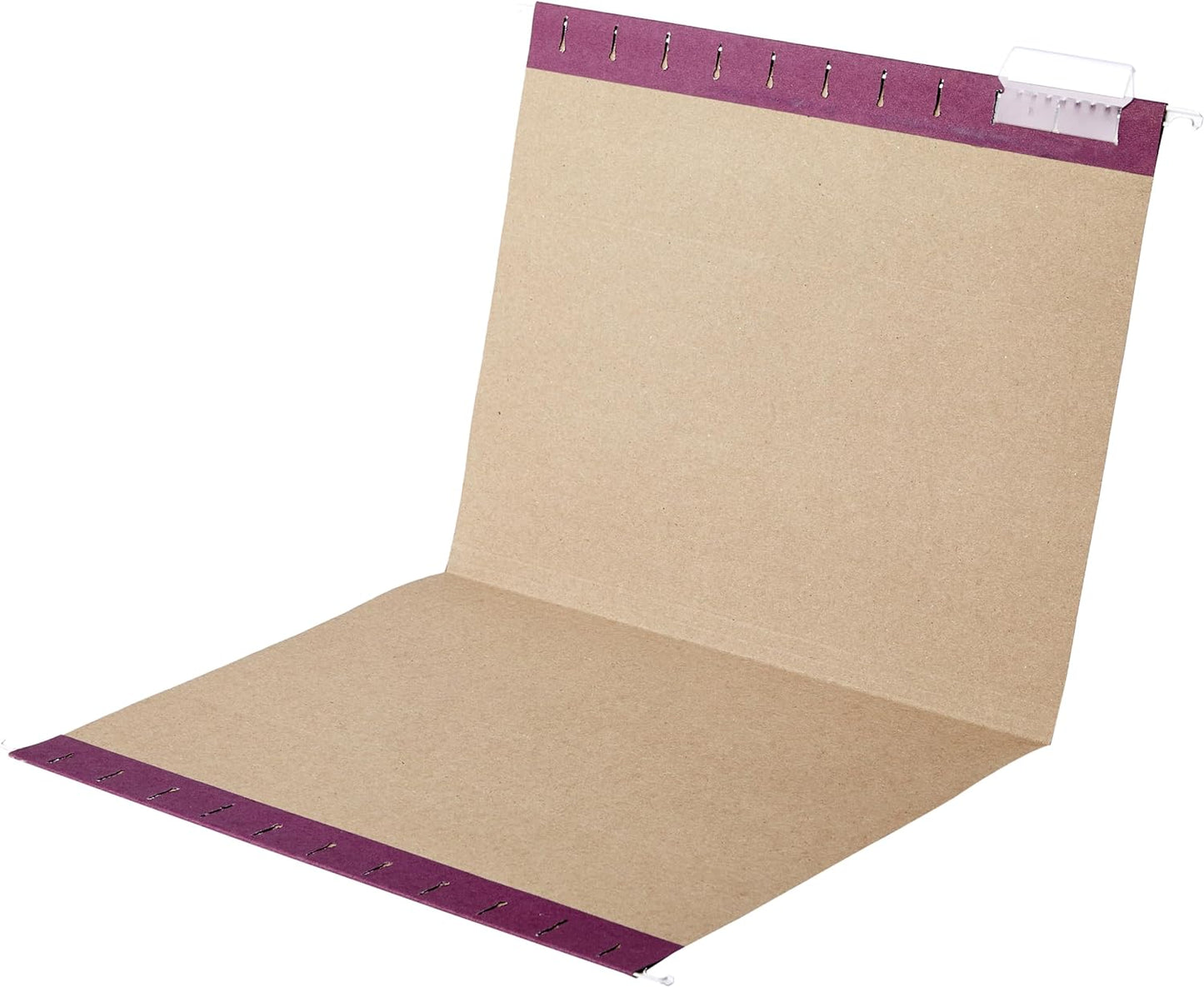 Amazon Basics Hanging File Folders with Adjustable Tabs, Sturdy Expandable Document Organizer, Letter Size 8.5x11 inch, Green, 25-Pack