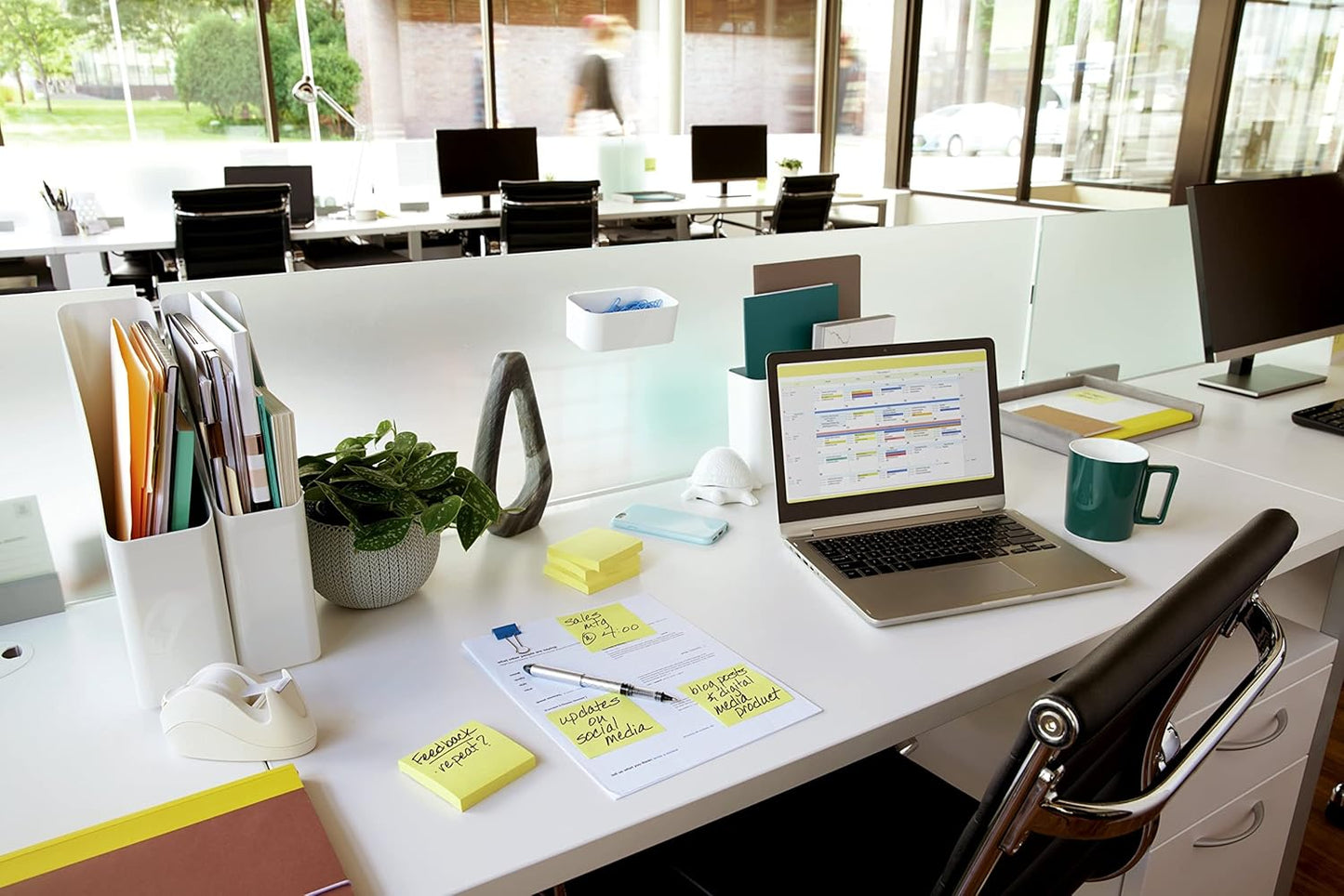 Post-it Notes 3x3 in, 12 Pads, America's #1 Favorite Sticky Notes, Canary Yellow, Clean Removal, Recyclable (654)